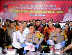 Bupati Gowa Apresiasi Kinerja Kepolisian Ungkap Kasus Uang Palsu