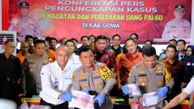 Bupati Gowa Apresiasi Kinerja Kepolisian Ungkap Kasus Uang Palsu