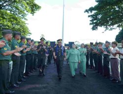 Kunjungi Rindam di Pakatto, Pangdam XIV/Hasanuddin Lakukan Tatap Muka Bersama Personel