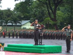 Pimpin Upacara, Pangdam XIV/Hasanuddin: Ciptakan Lingkungan Kerja Nyaman dan Maksimalkan Potensi