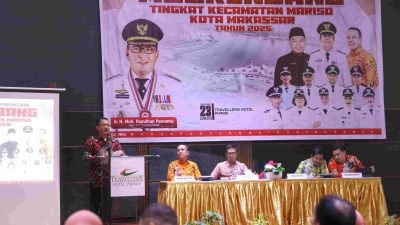 Buka Musrenbang Kecamatan Mariso, Plh Sekda Makassar Harapkan Program Berdampak Nyata