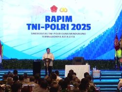 Pangdam XIV/Hasanuddin Ikuti Rapim TNI-Polri Tahun 2025