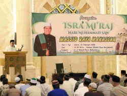 Hadiri Peringatan Isra Mi’raj, Danny Pomanto: Momentum Merajut Keyakinan ke Sang Pencipta