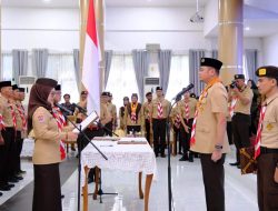 Lantik Ketua Kwarcab Gowa, Bupati Adnan Minta Susun Program Sesuai Perkembangan Zaman