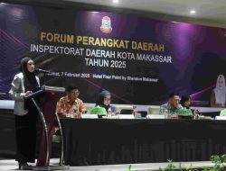 Buka Forum Perangkat Daerah 2025, Kepala Inspektorat Makassar Tekankan Tata Kelola Pemerintahan yang Bersih dan Akuntabel