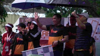 Pj Bupati Takalar Lepas Peserta Fun Run 2025