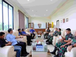Berkunjung ke Pangdivif 3 Kostrad, Bupati Adnan Pamit Jelang Akhir Masa Jabatan