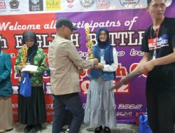 Siswi SMPN 19 Makassar Raih Juara I Speech Contest British English Battle 2025