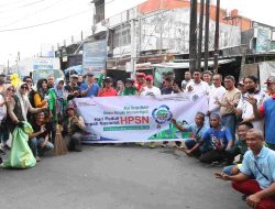 Peringati HPSN 2025, Pasar Panakukang Makassar Lakukan Aksi Bersih