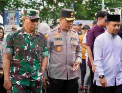 Pastikan Stabilitas Pangan, Pangdam XIV/Hasanuddin Bersama Forkopimda Kunjungi Pasar dan Gudang Bulog