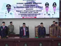 Sertijab dari Pj Bupati Muhammad Hasbi ke Bupati Takalar Mohammad Firdaus Dg Manye