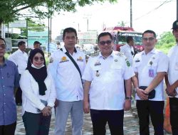 Peduli Keselamatan Masyarakat, Bupati Takalar Tinjau Perbaikan Jalan Poros Galesong Utara