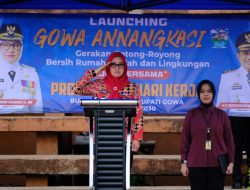 Launching ‘Gowa Annangkasi’, Bupati Husniah Komitmen Wujudkan Gowa Bersih