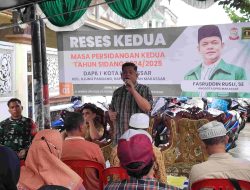 Reses Pertama, Fasruddin Rusli Dengarkan Keluhan Warga Minasa Upa