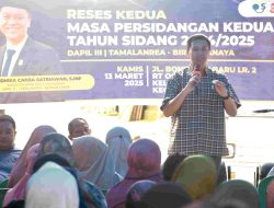 Tutup Reses di Tamalanrea, Andi Odhika Cakra Dengarkan Keluhan Warga Terkait Air Bersih