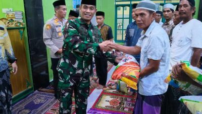 Safari Ramadhan di Masjid Nurul Rahman, Dandim/1426 Takalar Bersama Forkopimda Ajak Masyarakat Perkuat Persaudaraan