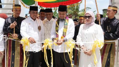Resmikan Masjid An-Nur di Wajo, Gubernur Sulsel Ajak Masyarakat Memakmurkan Masjid