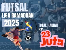 Hari Kedua, Turnamen Futsal Liga Ramadhan 2025 IKA SMANDEL Berlangsung 9 Laga