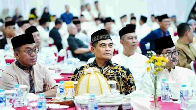 Kenal Pamit Kapolda, Kasdam XIV/Hasanuddin Hadiri Buka Puasa Bersama di Polda Sulsel