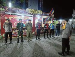 Kodim 1426 Bersama Polres Takalar Pantau Arus Mudik Lebaran di Pos Terpadu Idul Fitri 2025