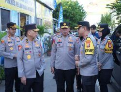 Dampingi Tim Supervisi Mabes Polri, Kapolres Pelabuhan Makassar Cek Kesiapanan Pengamanan Mudik di Pelabuhan Soeta