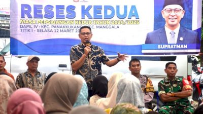 Reses Kedua, Ketua DPRD Makassar: Iuran Sampah Harus Adil dan Banjir Manggala Segera Ditangani