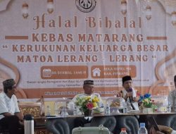 Perkuat Silaturahmi, Kebas Matarang Gelar Halal Bi Halal