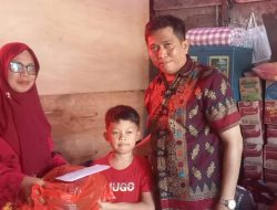 Wujud Kepedulian, SDI Rappokalling II Berikan Bantuan ke Posko Kebakaran di Jalan AR Daeng Ngunjung II