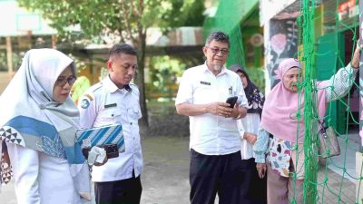 SMPN 27 Makassar Serius Kejar Predikat Sekolah Adiwiyata