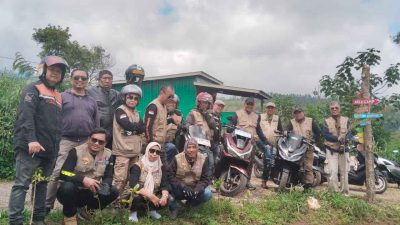 Komunitas Camping dan Touring X Smandel Makassar Jelajahi Kampung Galung di Sinjai