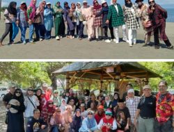 Rekreasi di Pantai Bosowa, Alumni Angkatan 85 Smandel Makassar Gelar Halalbihalal