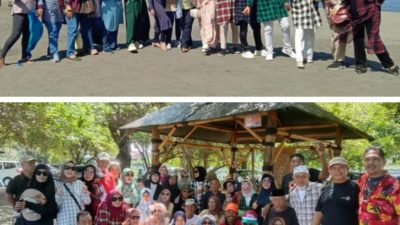 Rekreasi di Pantai Bosowa, Alumni Angkatan 85 Smandel Makassar Gelar Halalbihalal