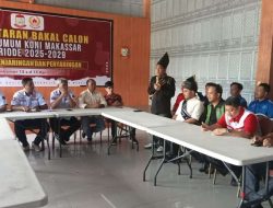 Didampingi 38 Pengurus Cabor, H Ismail Kembalikan Berkas Pendaftaran Calon Ketua KONI Makassar