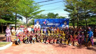 Momentum Hardiknas, Husniah Talenrang Kampanyekan “Gowa Cerdas”