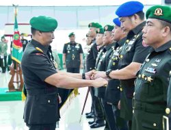 Pangdam XIV/Hasanuddin Pimpin Sertijab Lima Pejabat Kodam