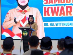 Buka Rapat Kerja, Husniah Talenrang Minta Kwarcab Gowa Bersinergi dengan Pemerintah