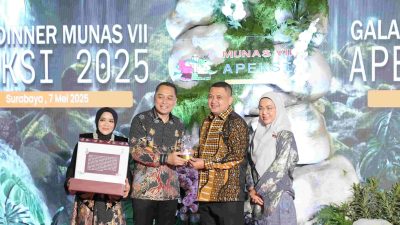 Hadiri APEKSI 2025, Munafri-Melinda Gala Dinner Bersama Wali Kota se-Indonesia