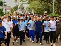 Gubernur Andi Sudirman Lepas Puluhan Ribu Peserta Fun Run Luwu Timur 2025 dan Anti Mager Sulsel
