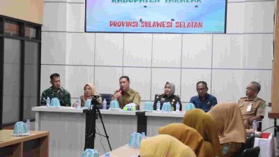 Ikuti Rakor Pembahasan Pengendalian Inflasi, Wabup Takalar Akan Lakukan Gerakan Pangan Murah