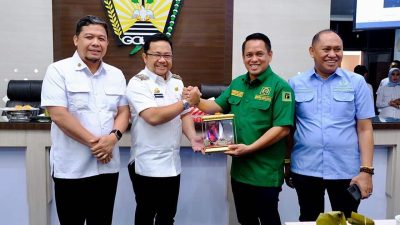 Terima Kunjungan, Pemkab Gowa Harap Banggar DPRD Sulsel Menjembatani Dana Sharing PBI BPJS Terbayarkan