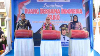 Wabup Gowa Dampingi Menteri PPPA Luncurkan Ruang Bersama di Bajeng