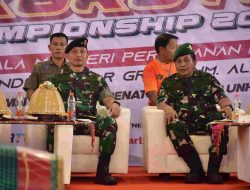 Irdam XIV/Hasanuddin Hadiri Pembukaan Fajar Open Tournament Karate Championship 2025