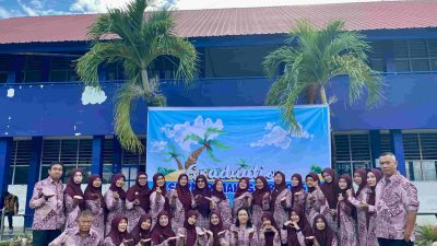 Penuh Haru dan Bangga, Siswa Kelas IX SMPN 19 Makassar Gelar Acara Perpisahan Alumni