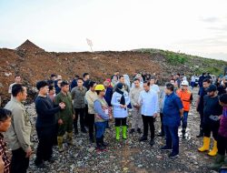 Wagub Sulsel Dampingi Menteri Lingkungan Hidup Tinjau TPA Tamangapa