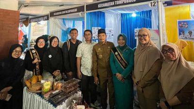 Camat dan Ketua TP PKK Kecamatan Tompobulu Ikut Sukseskan Kegiatan Festival Literasi Gowa 2025