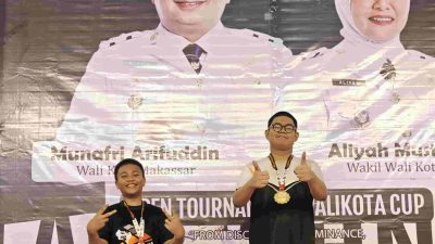 Muh Adli, Siswa SMPN 18 Makassar Raih Medali Emas Kejuaraan Taekwondo Wali Kota Cup 2025