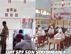 Diikuti 64 Siswa Kelas VI, Ujian Sekolah di SDN Sudirman I Berjalan Aman dan Lancar