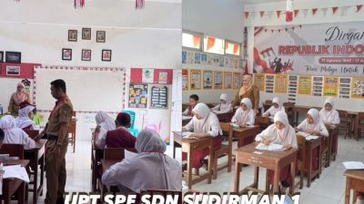 Diikuti 64 Siswa Kelas VI, Ujian Sekolah di SDN Sudirman I Berjalan Aman dan Lancar