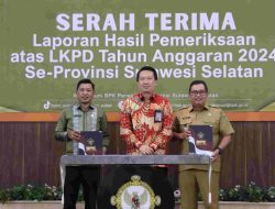 WTP Empat Kali Berturut-turut, Bupati Takalar Minta Aparatur Tetap Tingkatkan Kinerja