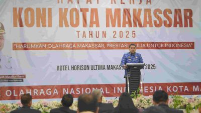 Wali Kota Munafri Dorong KONI Makassar Maksimalkan Peran Sosial Olahraga dan Prestasi